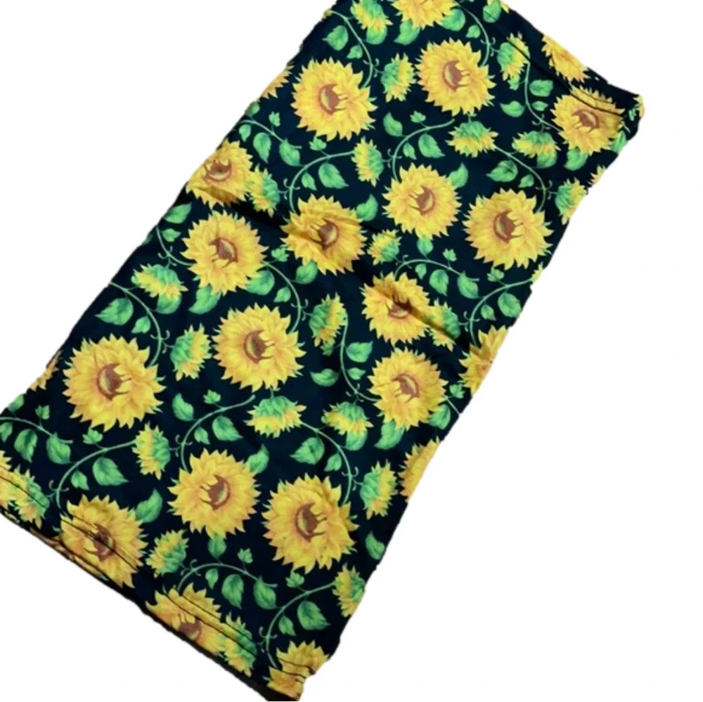 6/$20 New long sunflower neck gaiter
